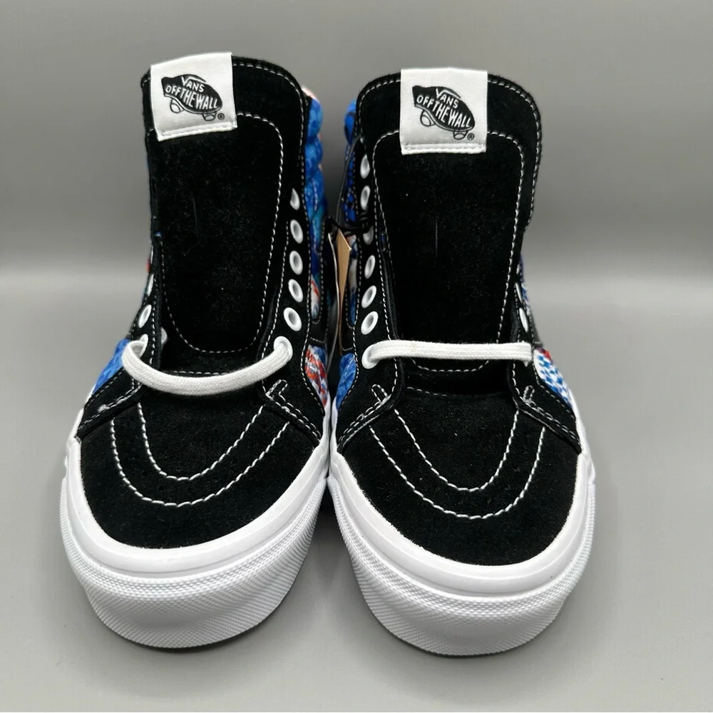 Vans X Sandy Liang Spongebob High Patchwork Sneakers Unisex Men 6/Women 7.5 - Picture 4 of 11